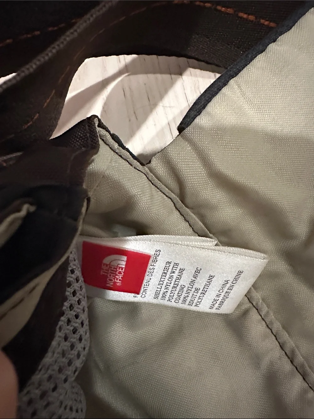 The North Face Brown/Black Nylon Messenger Shoulder Bag – Y2K/Vintage